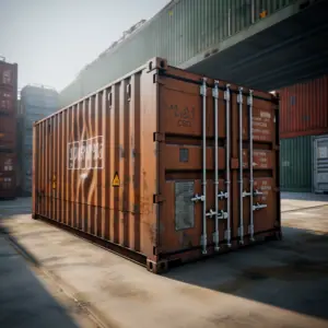 used shipping storage container
