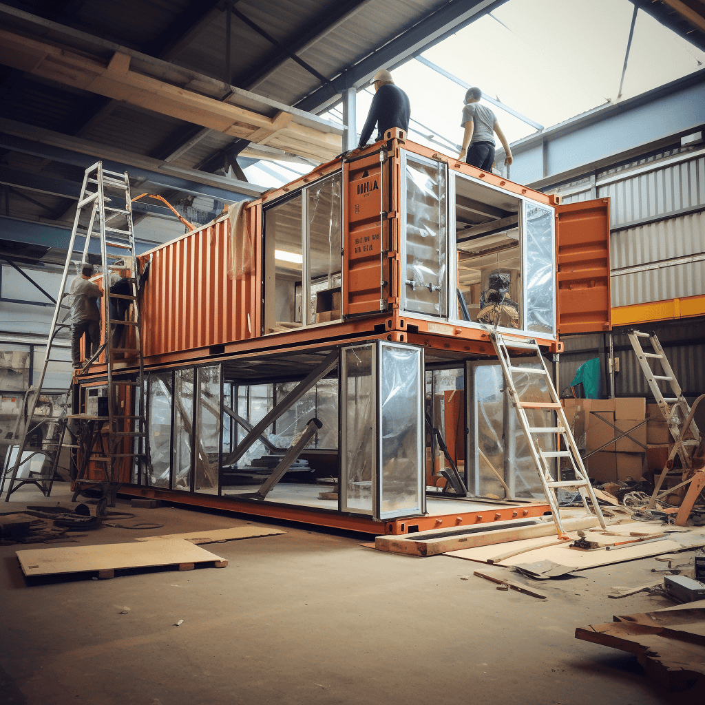 Shipping Container Construction