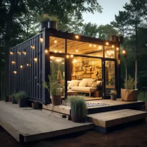 Shipping Container Shed - Alternate Example