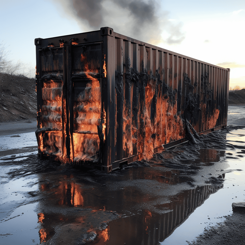 Burnt Container
