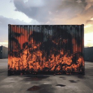 Burnt Container 2