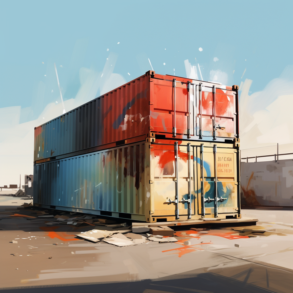How To Paint a Shipping Container